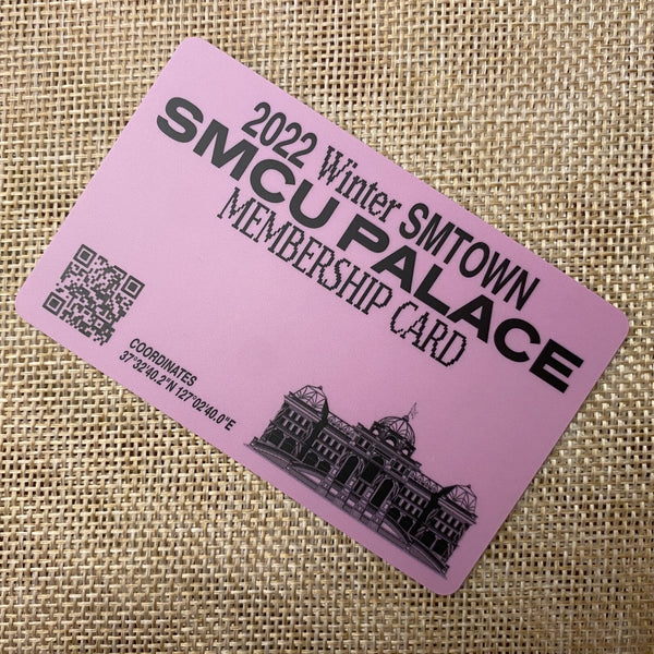 NCT JOHNNY [2022 Winter SMTOWN SMCU PALACE] Official Membership Card Photocard