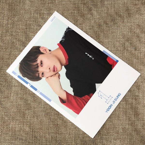 WANNA ONE YOON JISUNG [ TO BE ONE ] Official Postcard, Sky ver / New / Gift