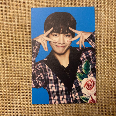 BTS V 4/8 [The Wings Tour Final Concert] Official Mini Photocard / New, Rare /+G