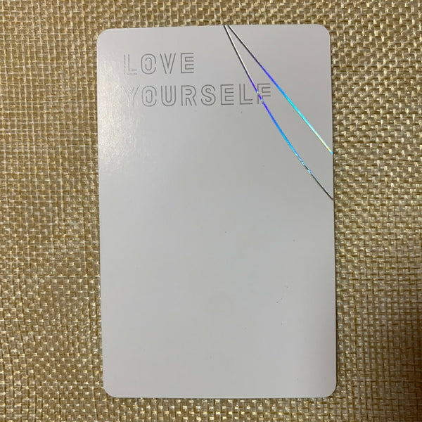 BTS JIN [ Love Yourself HER Official Photocard HER V ver] / NEW /+Shop Gift