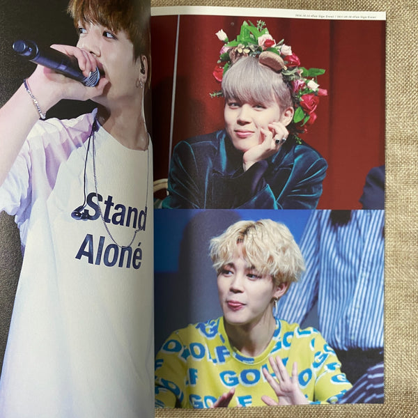 BTS JUNGKOOK JIMIN [ Rosso Azure Exhibition Photobook ] 100 pg, 21x30 cm/New/GFT