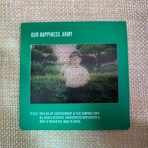 BTS JIMIN [2019 Season's Greetings] Official Baby Photo Film Photocard / Gift