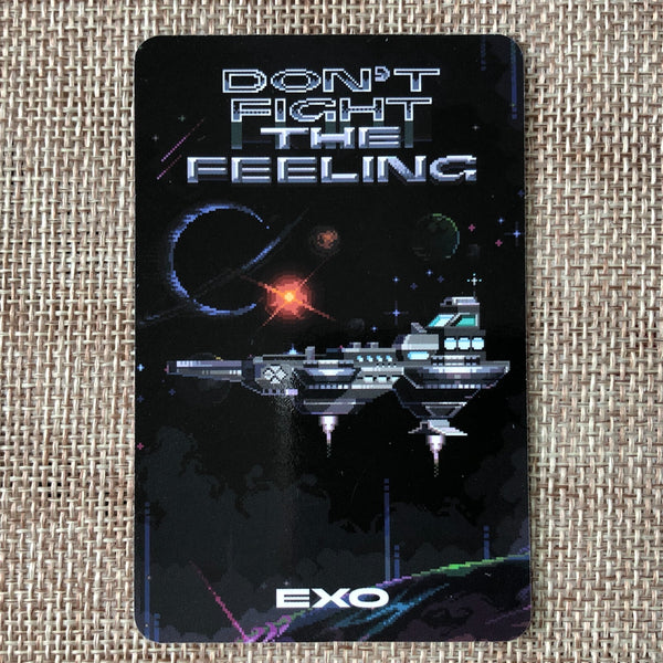 EXO XIUMIN [Don't Fight the Feeling] Official Photocard, Jewel Case / New / Gift