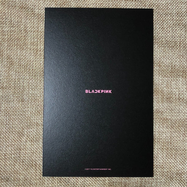 BLACKPINK GROUP #8 [Pop-Up Store As If It's Your Last] Official Postcard / Gift