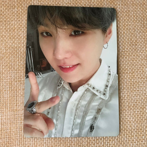 BTS SUGA [World Tour Speak Yourself Final Ring] Official Photocard / New / Gift