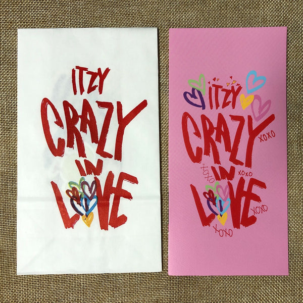 ITZY CHAERYEONG [CRAZY IN LOVE] Official Photobook + Poster +Sticker Set / Gift