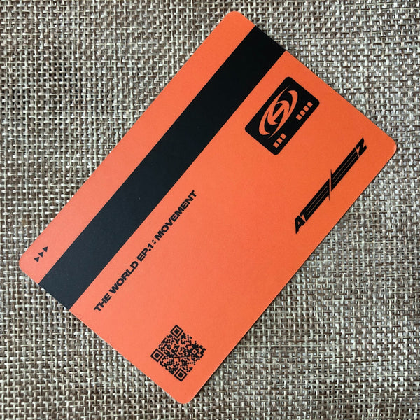 ATEEZ SEONGHWA [THE WORLD EP.1 : MOVEMENT] Official ID Card Photocard, Z Ver.