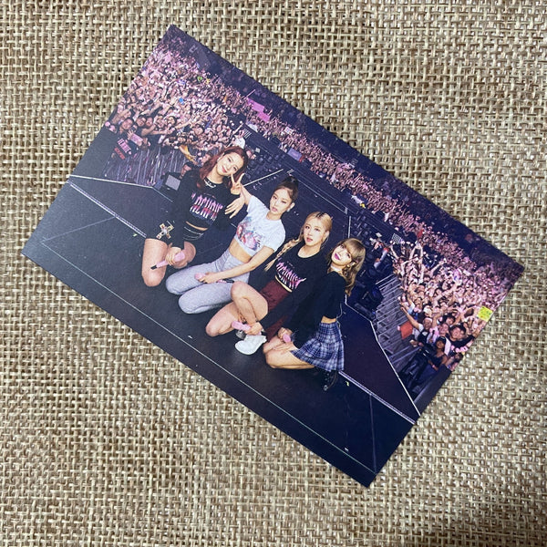 BLACKPINK GROUP #4 [2019 Concert PRIVATE STAGE Chapter 1] Official Photocard /+G