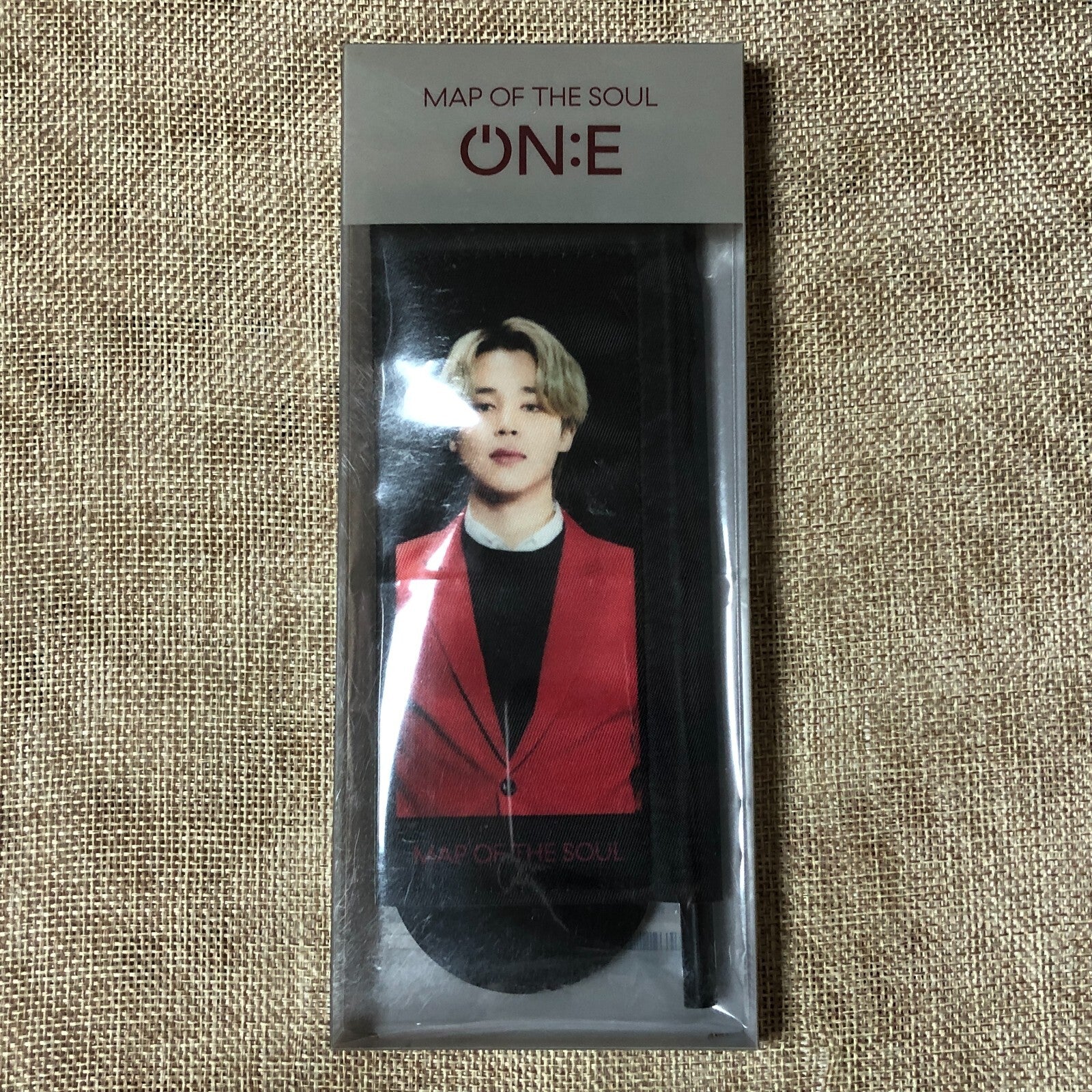 BTS JIMIN [ Map of the Soul ON:E ONE ] Official Mini Flag / New / Gift