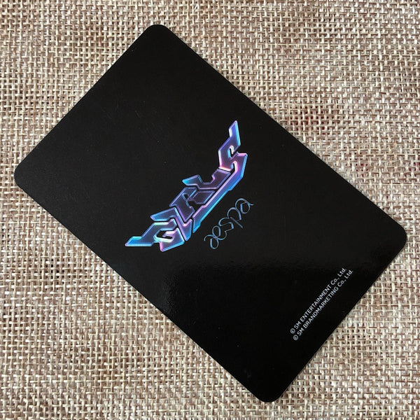 AESPA GISELLE [ Girls ] Official Photocard, SM Invitation Benefit / New / Gift
