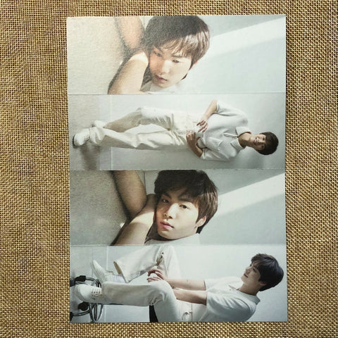 Nu'est JR #2 [ THE TABLE ] Official Folding Photo Card, 7th Mini / New / Gift