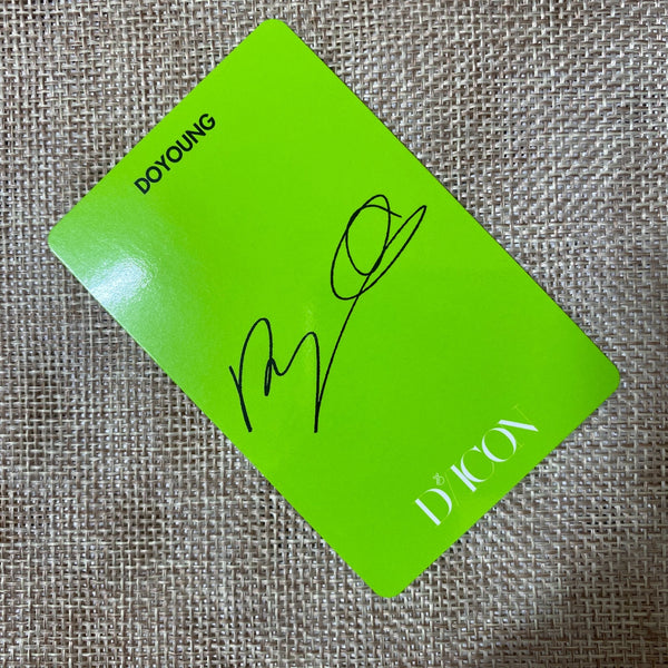 NCT 127 DOYOUNG #6 [2019 Dicon 101 Custom Book] Official Photocard / New / Gift