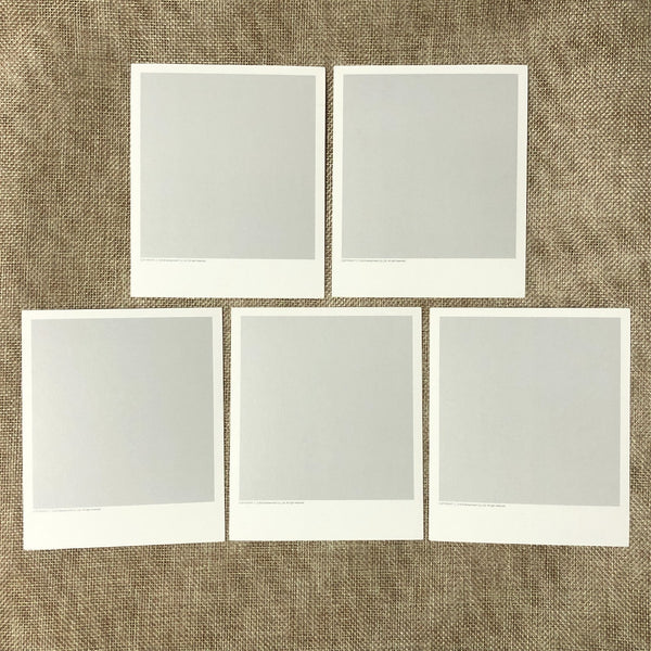 EXO GROUP [XOXO Growl] Official Polaroid Photocard Set of 5, Postcard / Gift