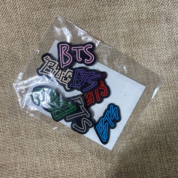 BTS [ Wappen Patch Pack ] Official Logo Themed Set (7ea) / New, Rare / Gift