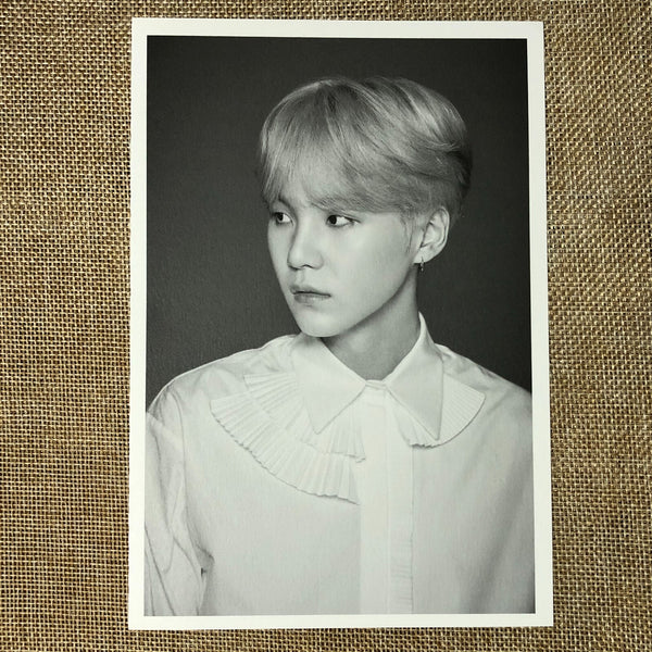 BTS SUGA [The Wings Tour Final] Official Face Photo Collection Set / New / Gift