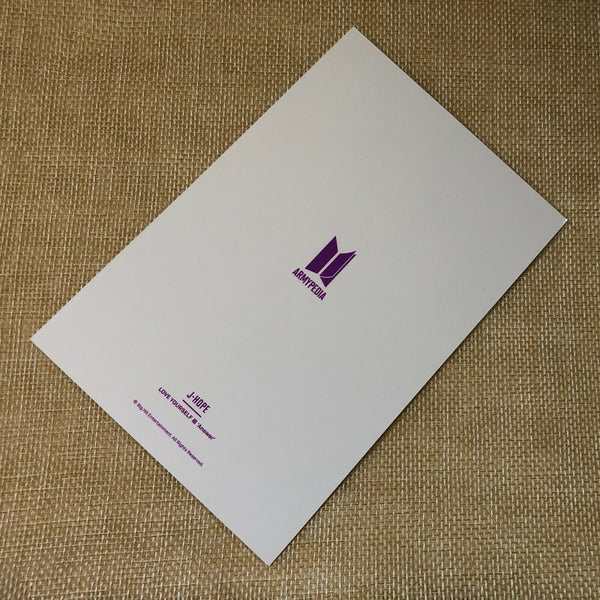 BTS J-HOPE [Armypedia Love Yourself Answer] Official Postcard Photocard / Gift