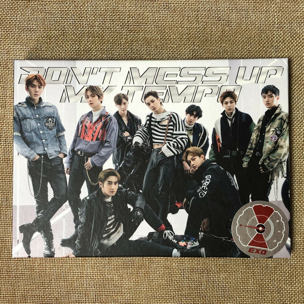 EXO [ Don't Mess Up My Tempo ] Official 5th Album, CD+Photobook / New / Gift