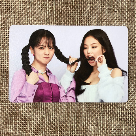 BLACKPINK JISOO JENNIE #3 [2022 Welcoming Collection] Official Photocard / Gift
