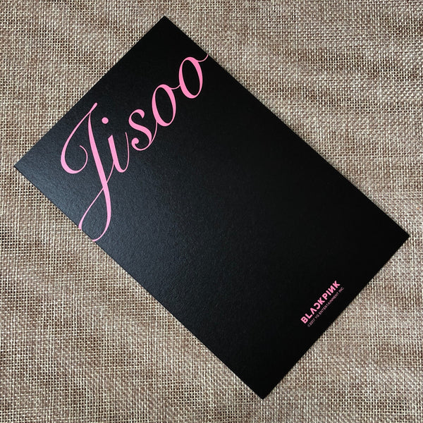 BLACKPINK JISOO #1 [Pop-Up Store As If It's Your Last] Official Postcard / Gift
