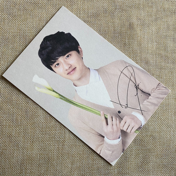 EXO D.O. [Nature Republic] Official Limited Postcard Photocard / New, Rare /+G