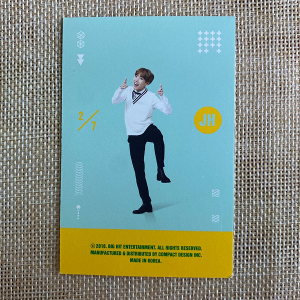 BTS J-HOPE 2/7 [3rd Muster ARMY.ZIP] Official Player Card Photocard / New / Gift