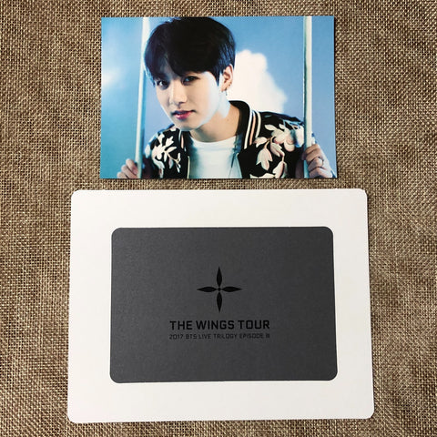 BTS JUNGKOOK [ The Wings Tour Trilogy ] Official Photo Frame Set / New / Gift