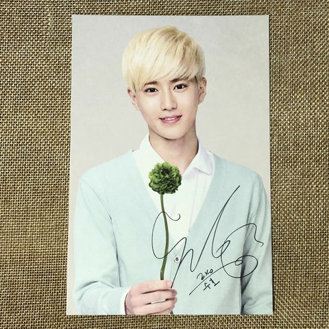 EXO SUHO [ Nature Republic ] Official Limited Postcard, EXO-K / New / Gift