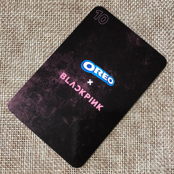 BLACKPINK GROUP #2 [ OREO X BLACKPINK ] Official Limited Photocard / New / Gift