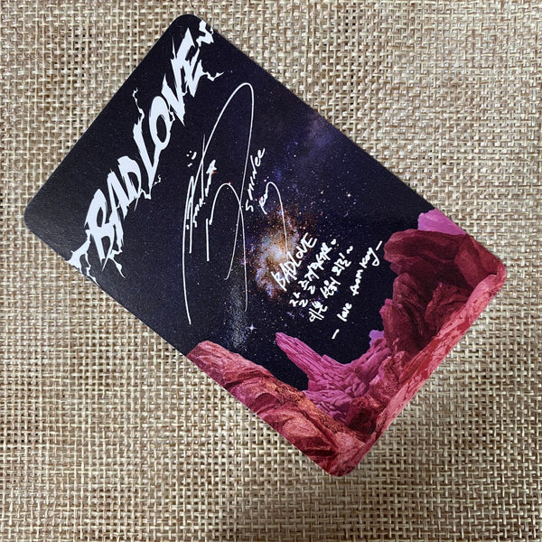 SHINEE KEY #4 [ BAD LOVE Official Photocard ] Album Space  / New, Rare / +Gift