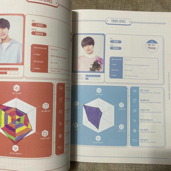 BTS [World Tour Love Yourself] Official Program Book Photobook / New, Rare /+G