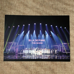 BLACKPINK GROUP #1 [ THE SHOW DVD ] Official Postcard Poster / New / Gift