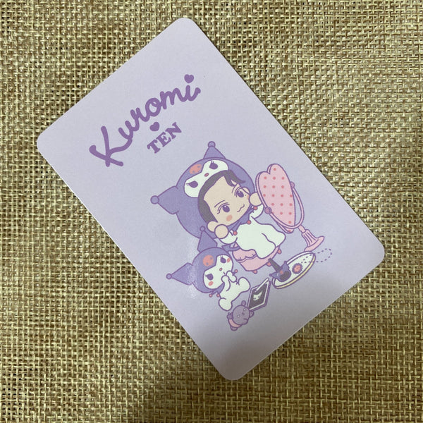 NCT TEN [NCT X SANRIO Character 2nd B Ver.] Official Photocard / New, Rare /+G