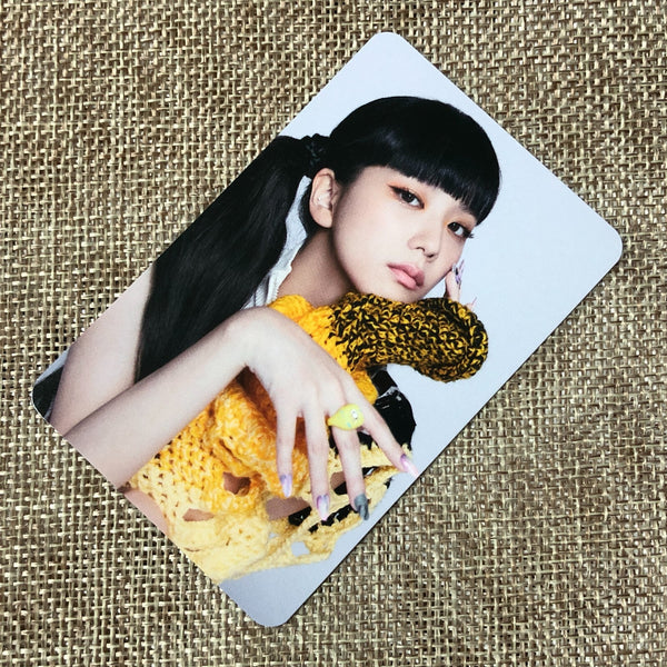 BLACKPINK JISOO [Born Pink MD Pop-Up Store Deco Kit] Official Photocard / Gift