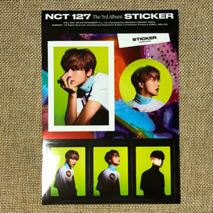 NCT 127 HAECHAN [ STICKER ] Official Sticker, STICKY Ver. / New / Gift
