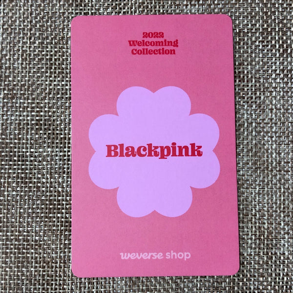 BLACKPINK ROSE [2022 Welcoming Collection Weverse POB] Official Photocard / Gift