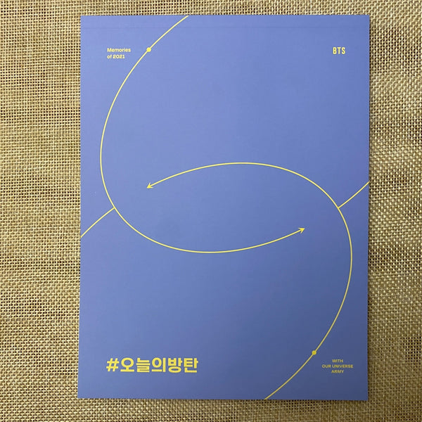 BTS [ 2021 Memories DVD Today's BTS Book ] Photobook / New, Rare / Gift