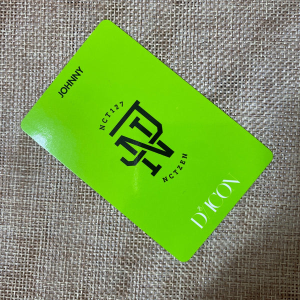 NCT Dream JOHNNY #5 [ 2019 Dicon Custom Book ] Official Photocard / New / Gift