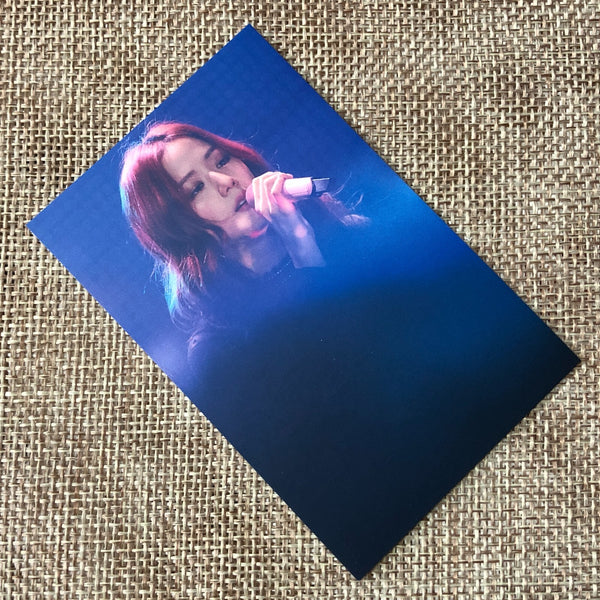 BLACKPINK JISOO #5 [2019 Concert PRIVATE STAGE Chapter 1] Official Photocard /+G