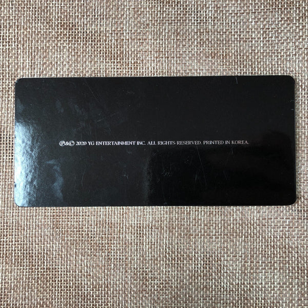 BLACKPINK GROUP [Lovesick Girls THE ALBUM] Official Mounted Photocard / Gift