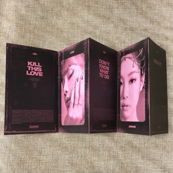 BLACKPINK HAND SIGNED #2 [ KILL THIS LOVE ] 2nd Mini / Autographed Promo / Gift