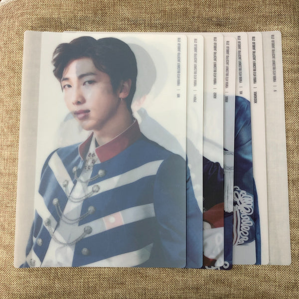 BTS [Fanclub ARMY 5th Membership Kit] Official Plastic Pad Sheet Set / Gift