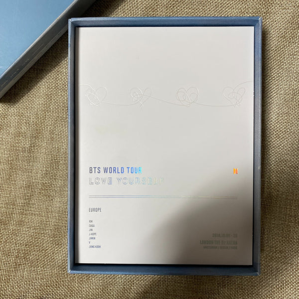 BTS [Love Yourself Europe] Official DVD / Photobook + 2 DVD, No PC / New / Gift