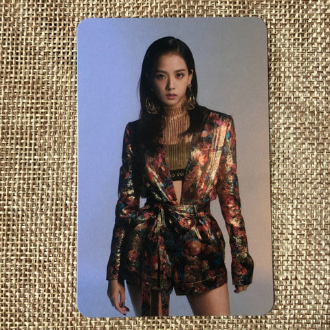 BLACKPINK JISOO #3 [ SQUARE UP ] Official Photocard, 1st Mini Album / New / Gift