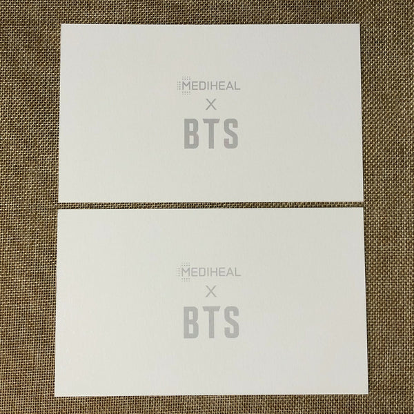 BTS GROUP #5 [ BTS X MEDIHEAL ] Official Postcard SET / New / Gift