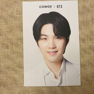 BTS SUGA #2 [BTS x COWAY] Official Postcard Photocard Limited / New, Rare / Gift