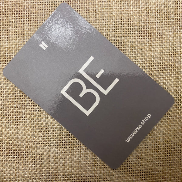 BTS SUGA [BE Essential Ed] Official Photocard + Holder, WEVERSE POB / New, Rare