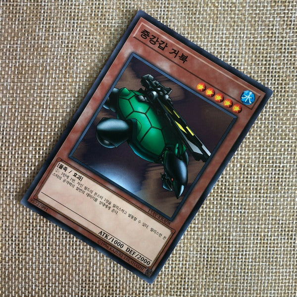 Yugioh Catapult Turtle / 15AY-KRA08 / Common Rare / Korean Ver / Mint / Gift