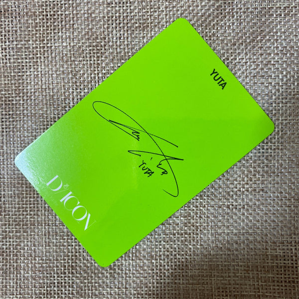 NCT Dream YUTA #8 [ 2019 Dicon Custom Book ] Official Photocard / New / Gift