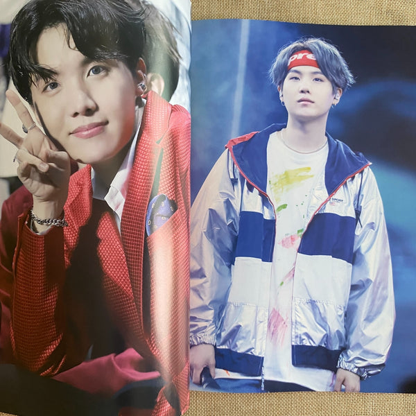 BTS SUGA J-HOPE [SOPE LAND Exhibition Photobook] 110 pg, 21x29 cm / New, Rare