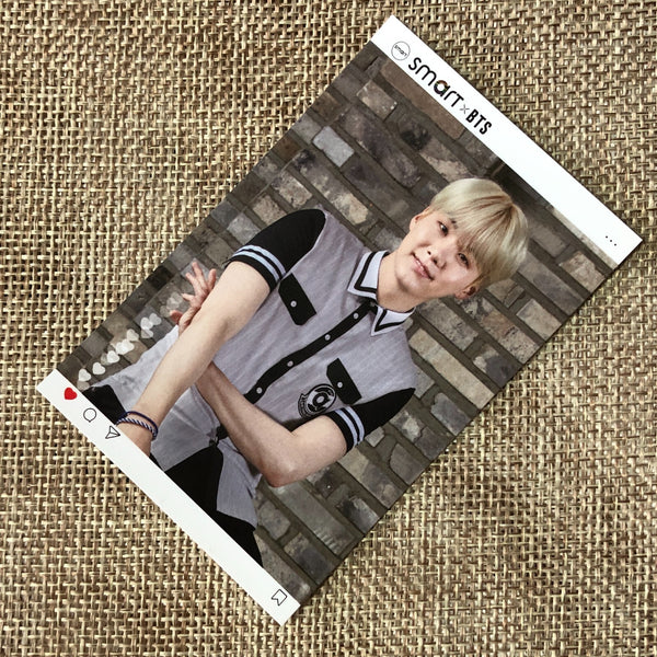 BTS SUGA #2 [ BTS X Smart Uniform ] Official Photocard / New, Rare / Gift